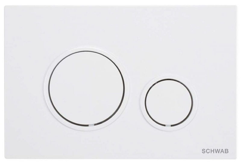 Placca doppio scarico ABS VELA