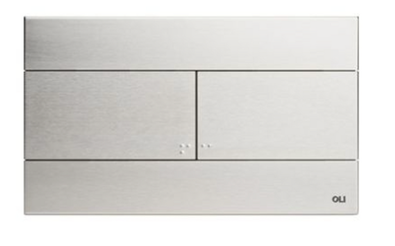 Placca SLIM DUAL per cassette WC